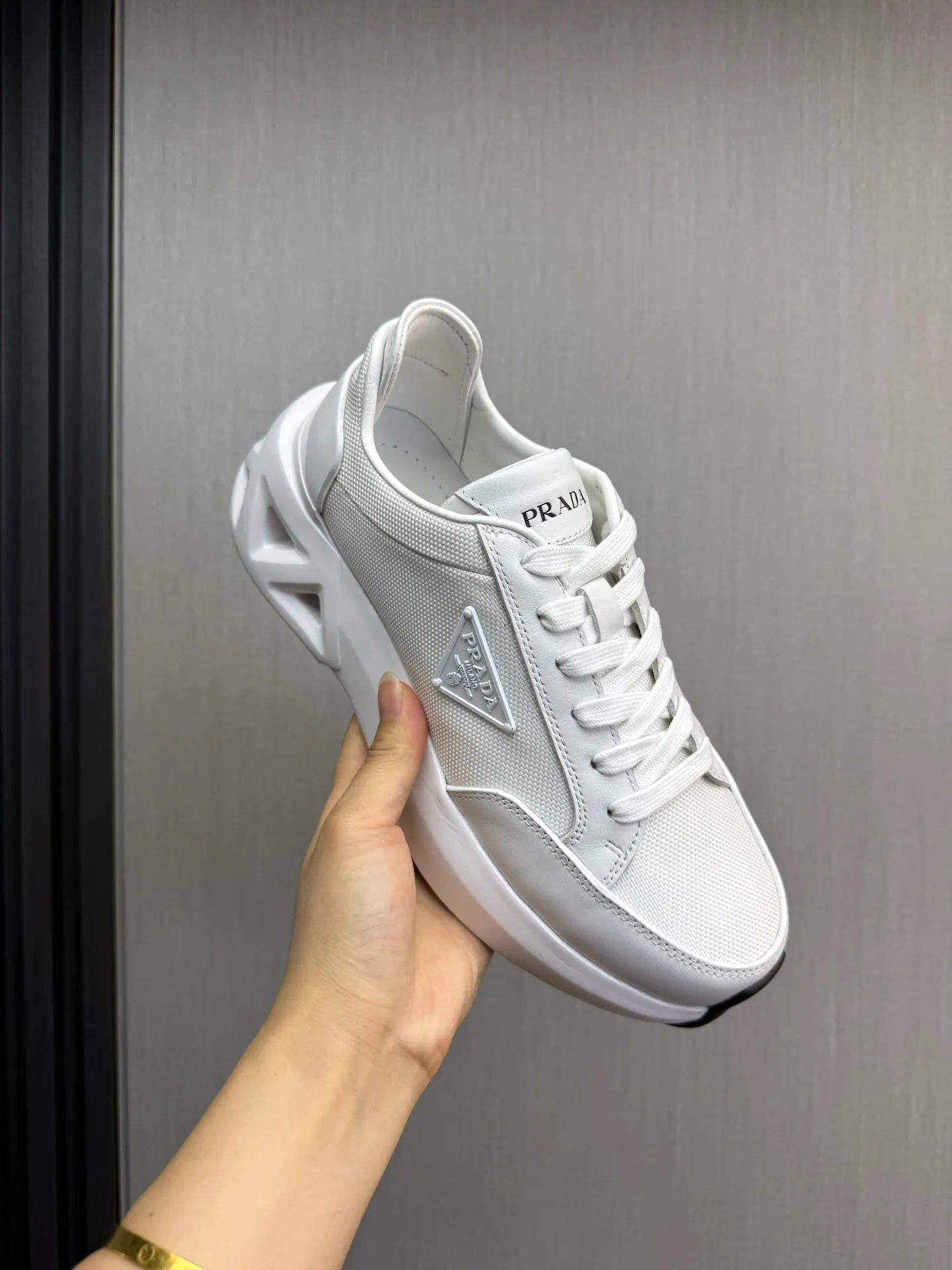 Men's shoes 💰760💰 [PRADA] New models synchronized with the official website, high-quality shipments ✔️Best sellers🔥 Original cowhide + cowhide lining, 1🆚1 replica, original original sole, 38-45 (men's 38.45 custom-made, non-refundable)